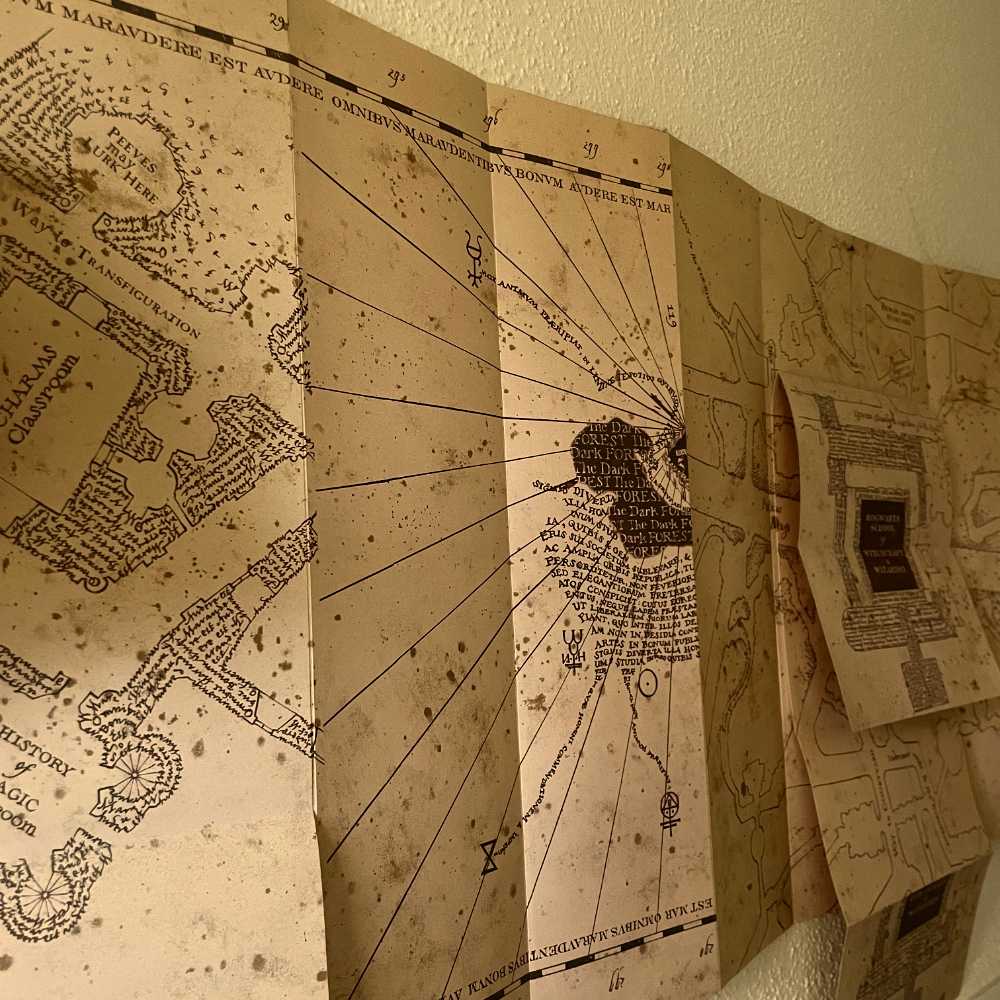 Karte des Marauders - Harry Potter
