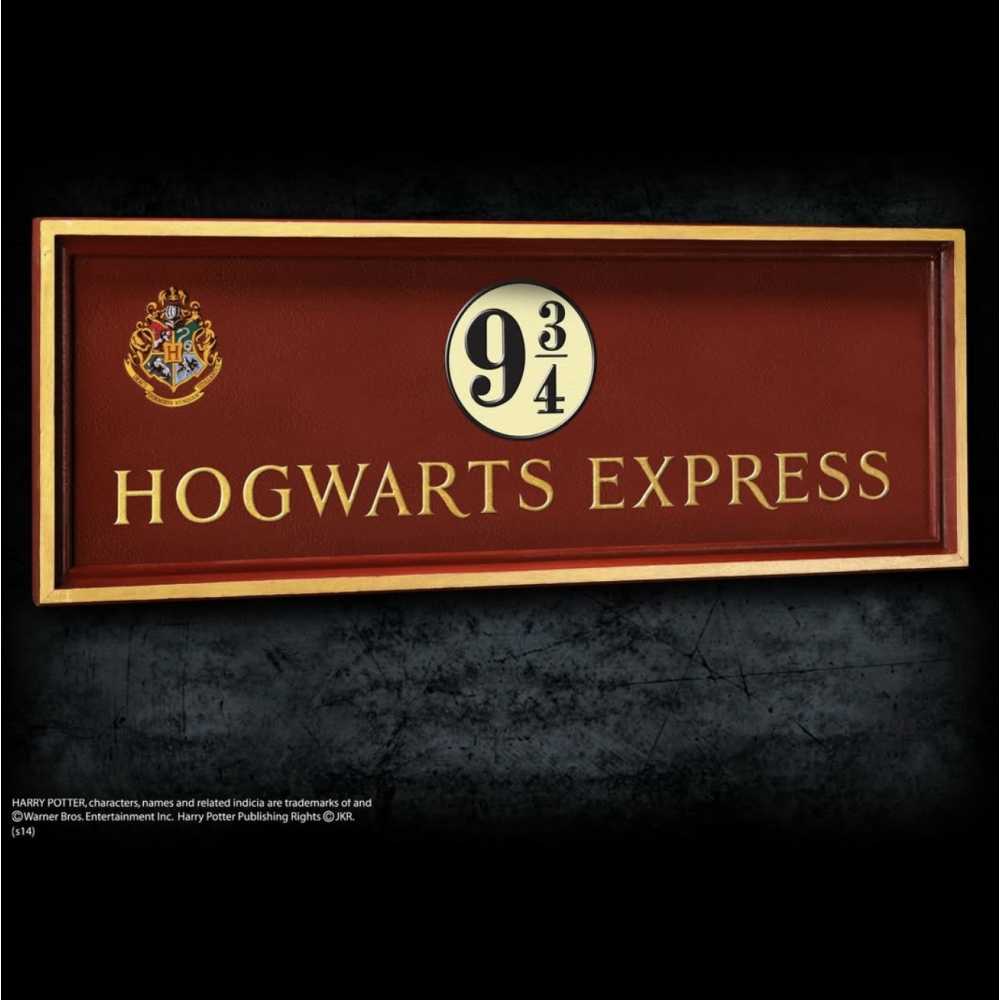 Schild Hogwarts Express Bahnsteig 9 ¾ - Harry Potter