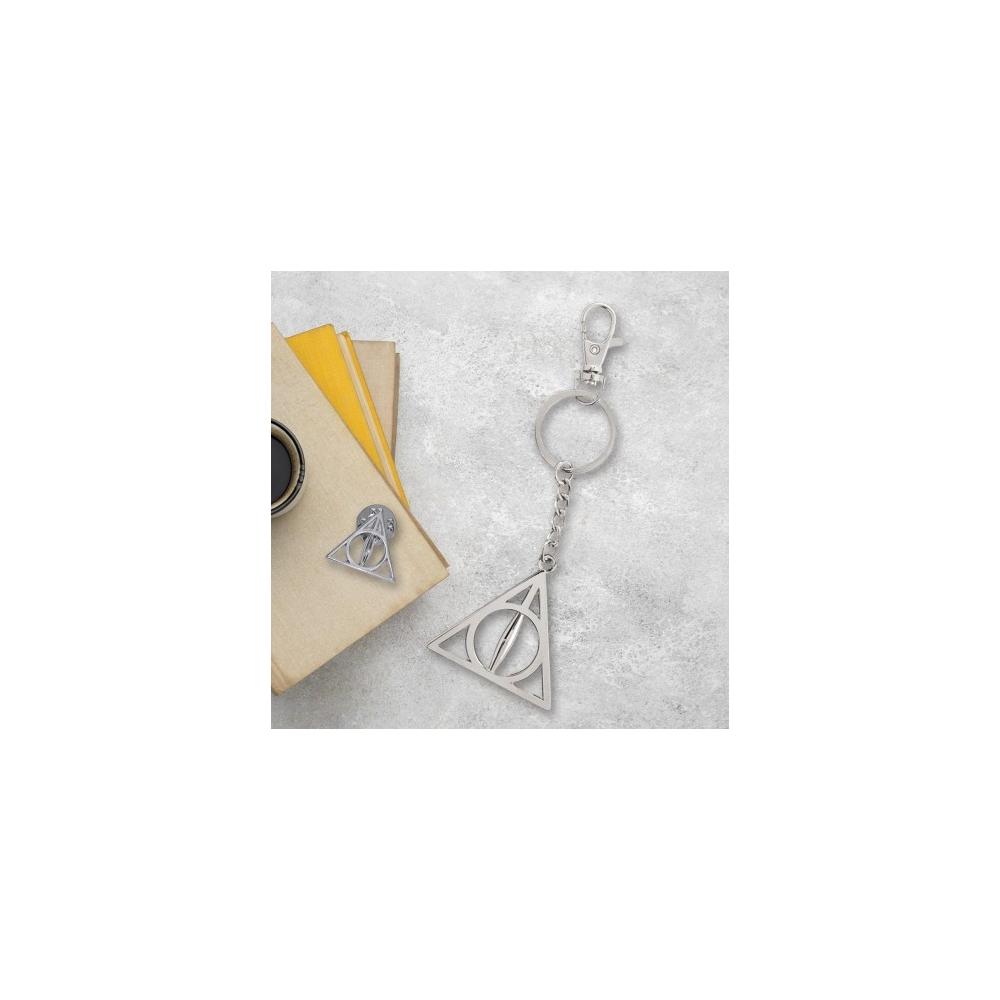 Porte-clés 3D Métal - Reliques de la mort - Harry Potter