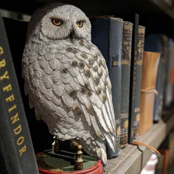 Skulptur Hedwig - Harry Potter