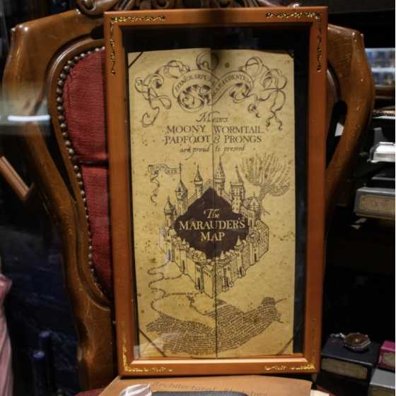 Coffret pour Carte du Maraudeur - Harry Potter