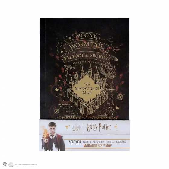 Carte du Maraudeur - Carnet souple - Harry Potter