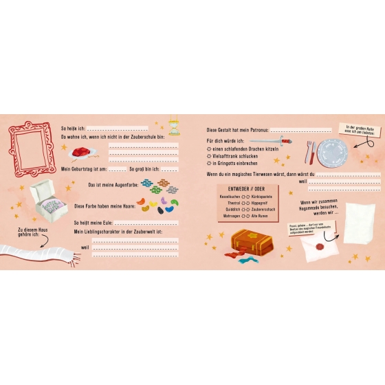 Mein Freundebuch für Harry Potter-Fans