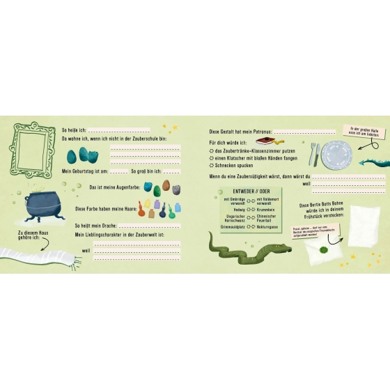 Mein Freundebuch für Harry Potter-Fans