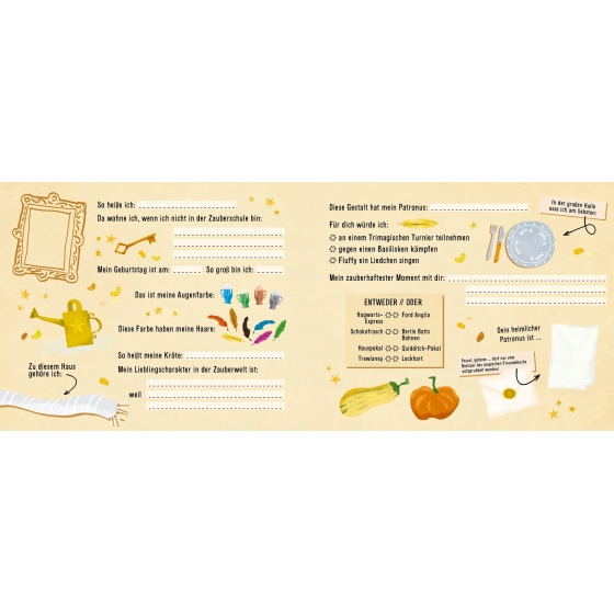 Mein Freundebuch für Harry Potter-Fans