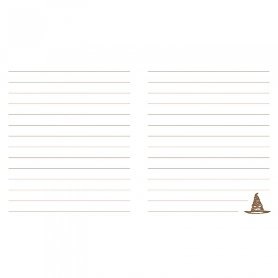 Journal intime Hogwarts Lock & Key - Harry Potter - Mon journal secret (avec encre invisible)