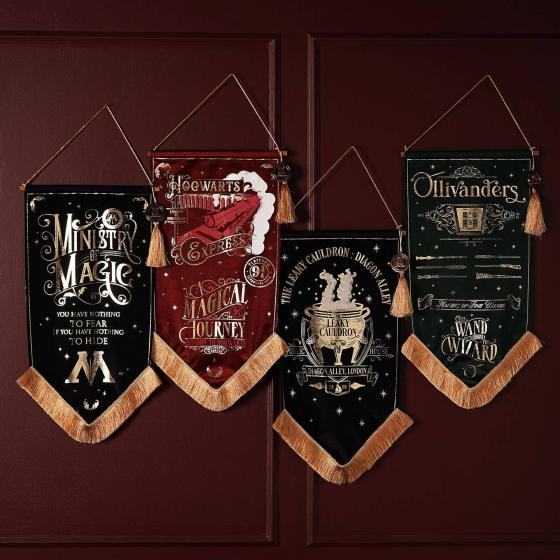 Le Chaudron Baveur - Bannière suspendue - Warner Bros Harry Potter