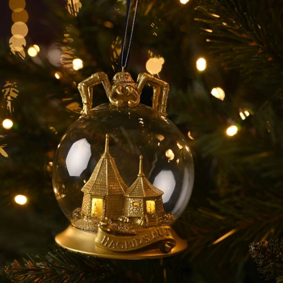 La cabane de Hagrid - Boule de collection LED Warner Bros Harry Potter Alumni