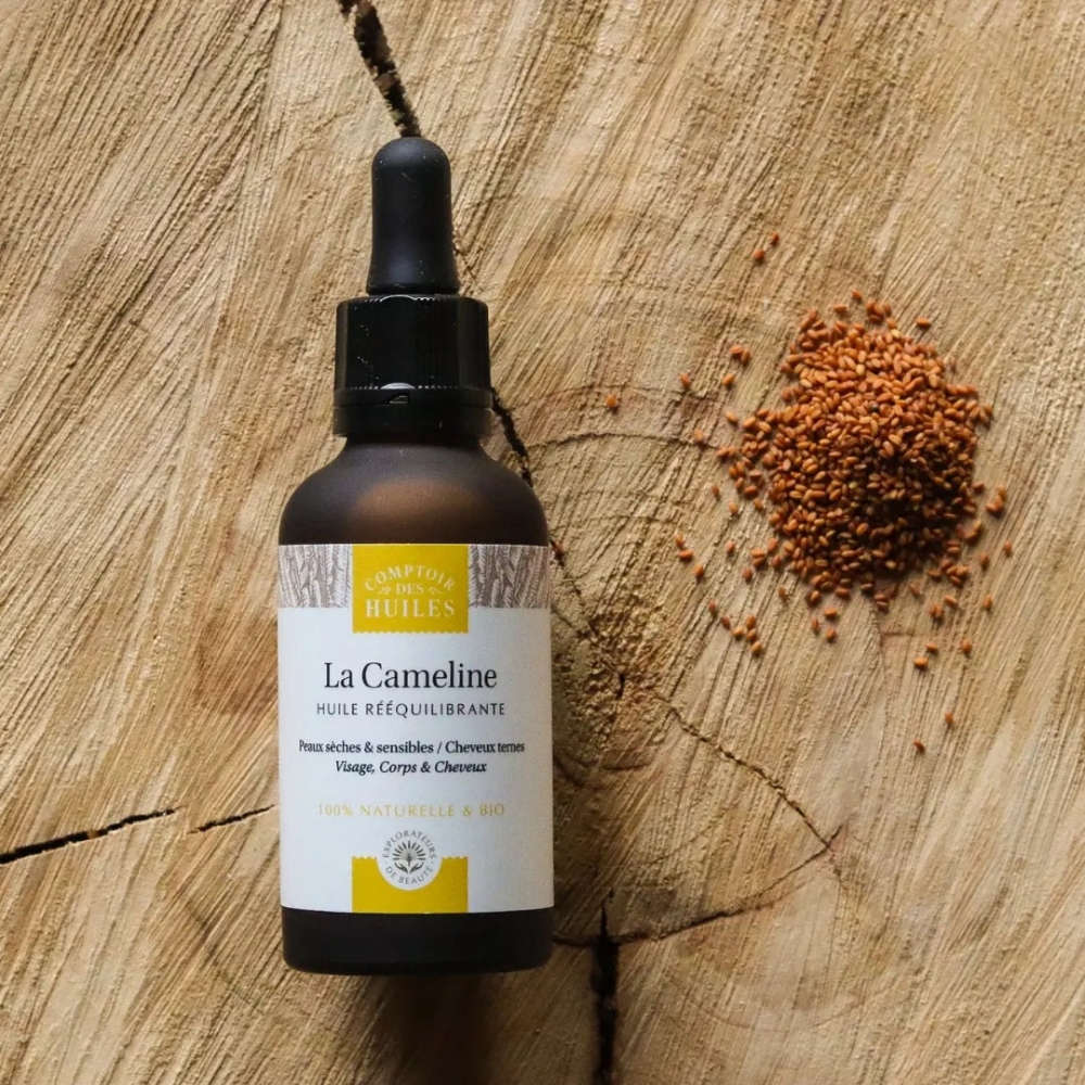 Bio Kamelienöl (Leindotteröl Camelina) – Ausgleichend – 50 ml