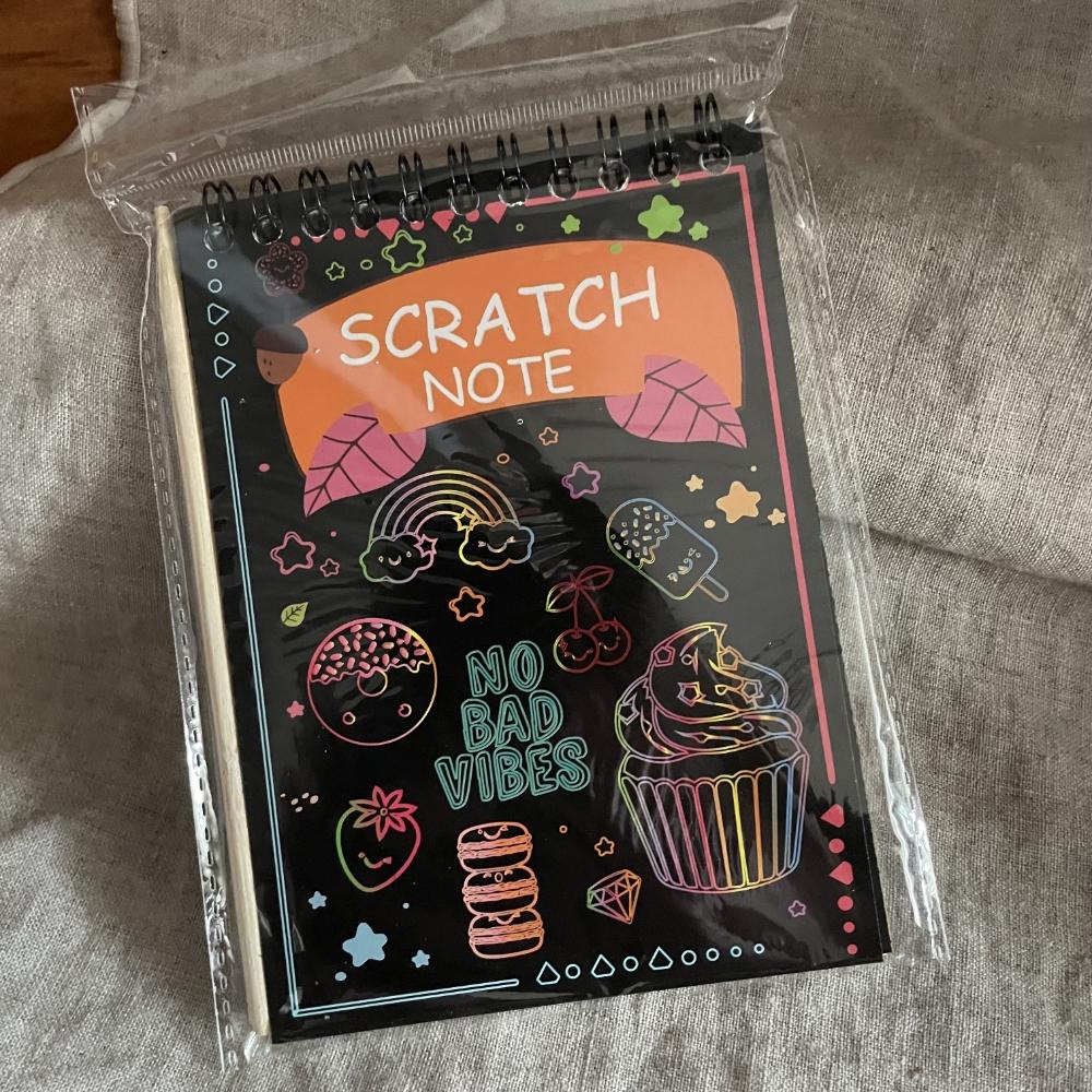 Carnet à gratter