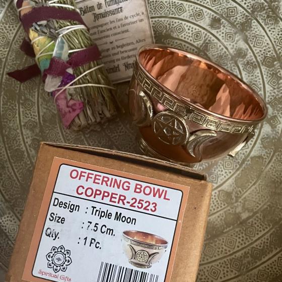 Bol Rituel Triple Lune &...