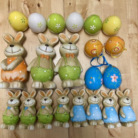 Lot décoration de Pâques - Liquidation