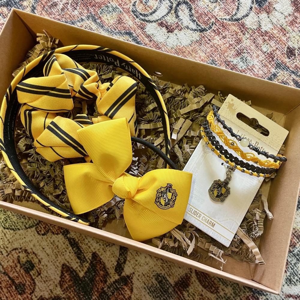 Hufflepuff-Accessoires – Geschenkset – Harry Potter