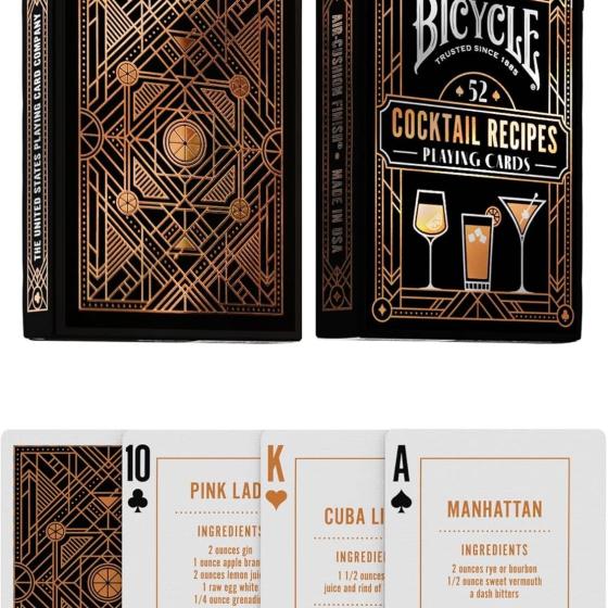 Jeu de cartes - Cocktail
