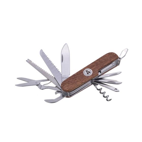 Klappmesser mit 11 Funktionen aus Holz – Laguiole Heritage