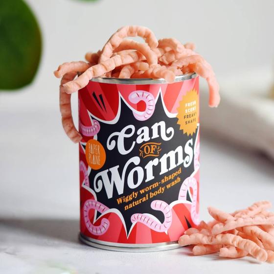 Can of Worms – Vegane Naturseife in Wurmform