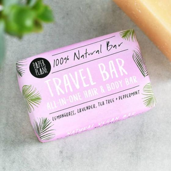 Savon de Voyage 4-en-1 – Naturel, végan & sans plastique