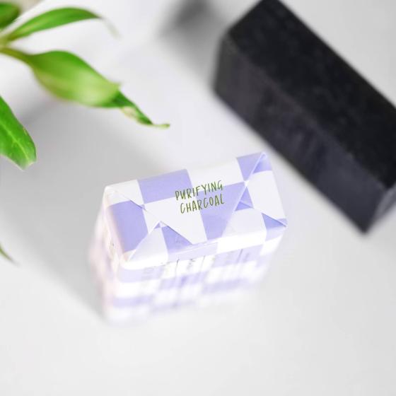 Savon Teenage Kicks – Charbon & citron vert, naturel & végan