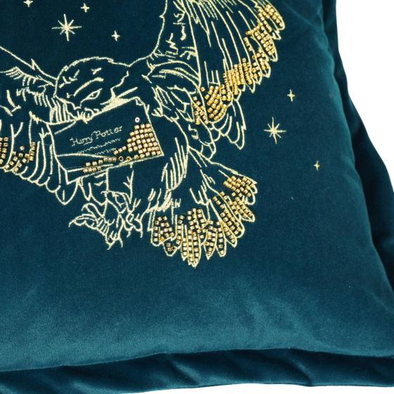 Coussin en velour Hedwige - Alumni Harry Potter