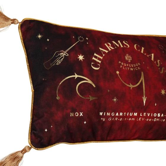 Coussin en velour Charms Class - Alumni Harry Potter