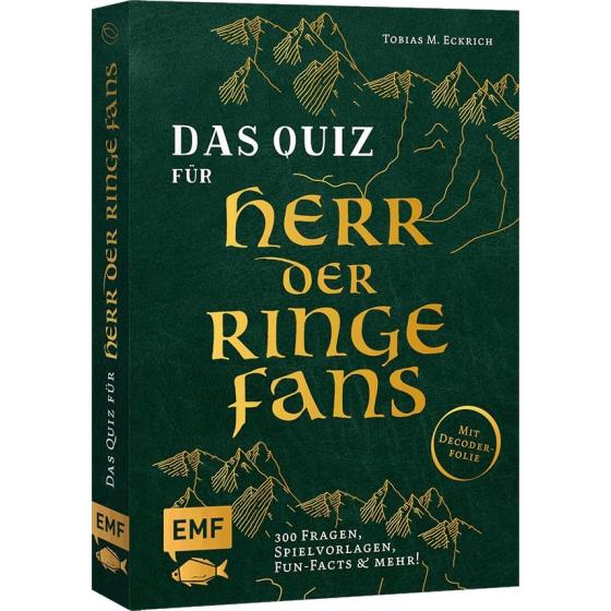Das quiz für Herr der Ringe Fans - 300 Fragen, Spielenvorlagen, Fun-Facts & mehr!