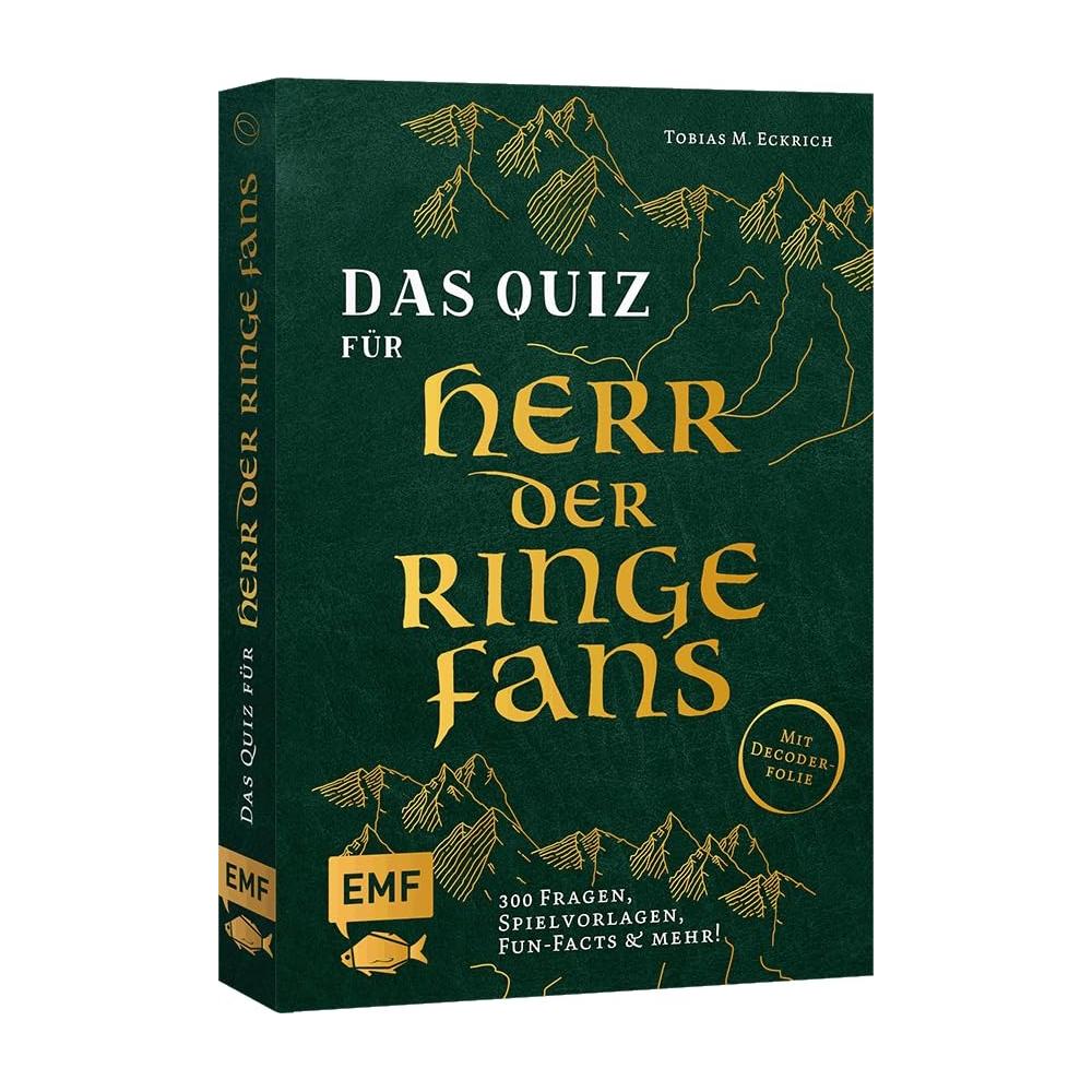 Das quiz für Herr der Ringe Fans - 300 Fragen, Spielenvorlagen, Fun-Facts & mehr!