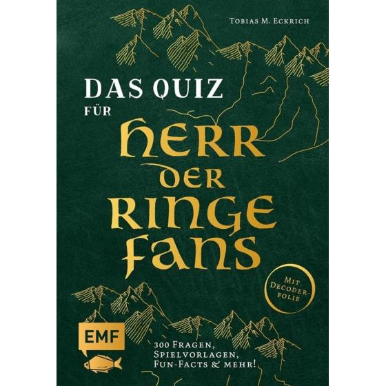 Das quiz für Herr der Ringe Fans - 300 Fragen, Spielenvorlagen, Fun-Facts & mehr!