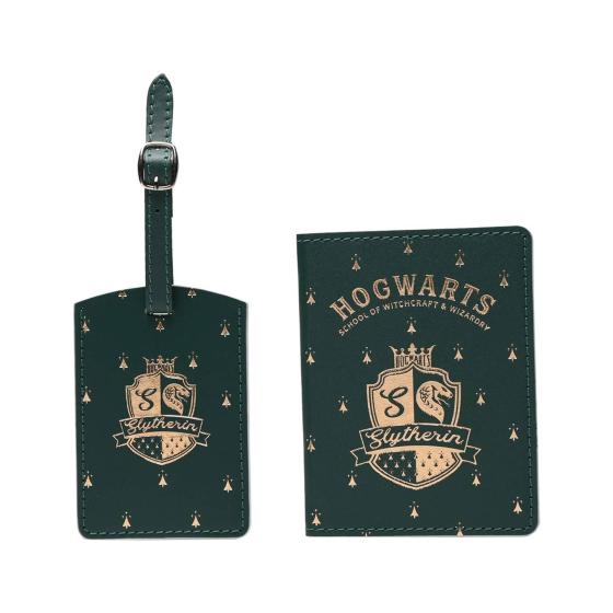 Slytherin-Reisepass und -Gepäckanhänger - Harry Potter