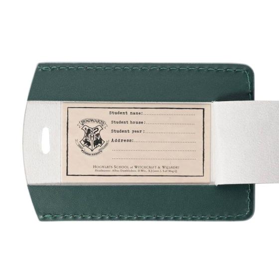 Porte-passeport et étiquette de bagage Serpentard - Harry Potter