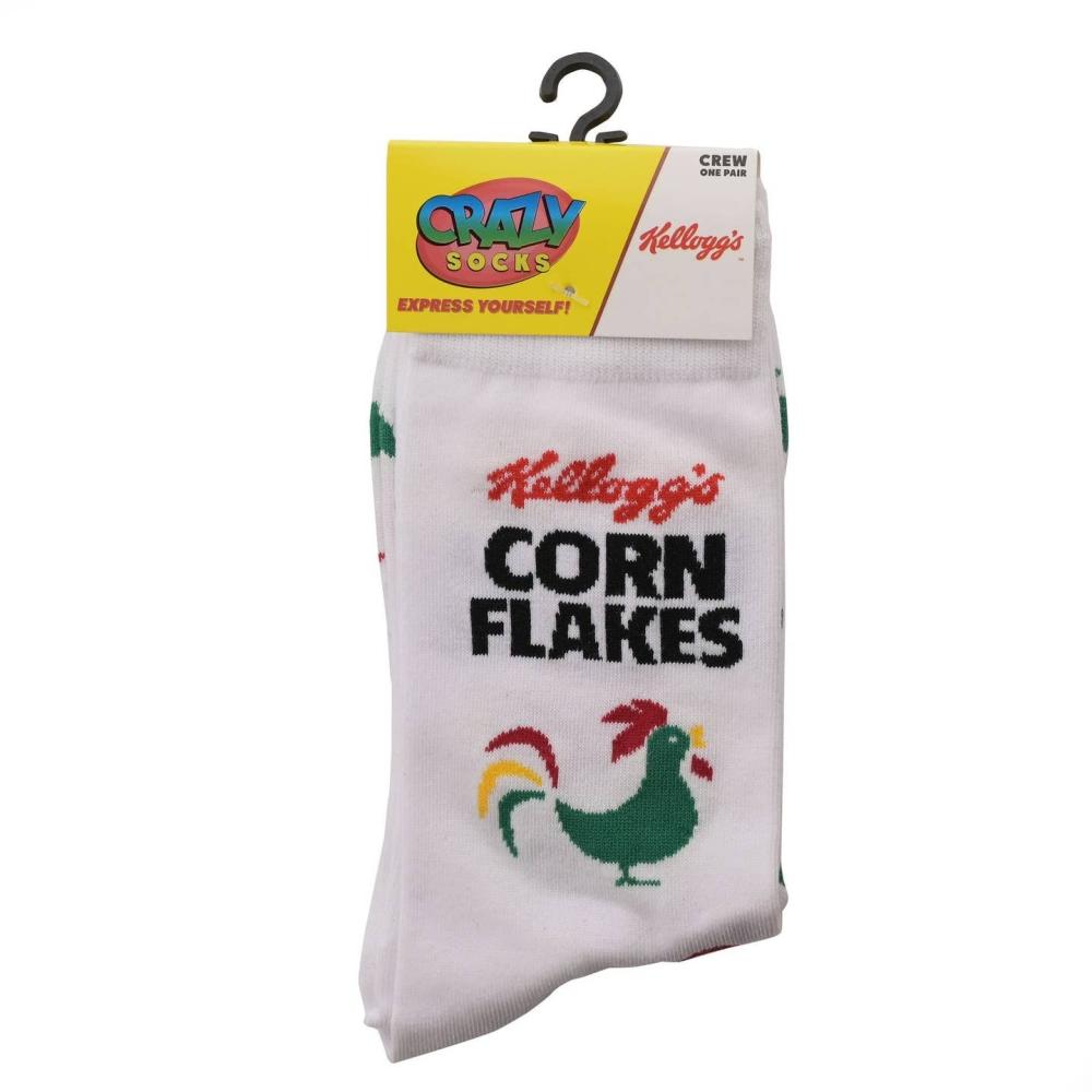 Chaussettes Crazy Socks - Corn Flakes de Kellogg's