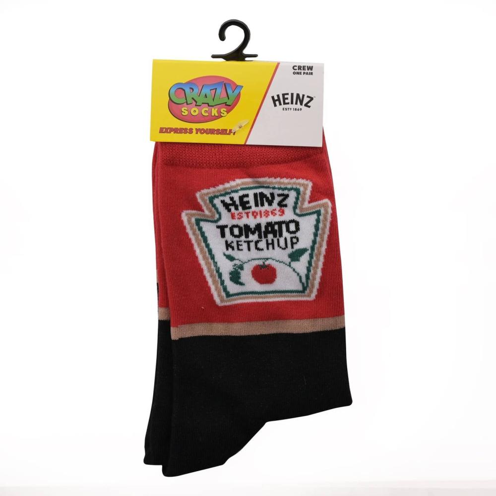 Crazy Socks Socken - Heinz Tomato Ketchup Design