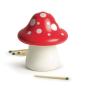 Streichholzhalter mit integrierter Reibefläche - Merry Mushroom - Fred