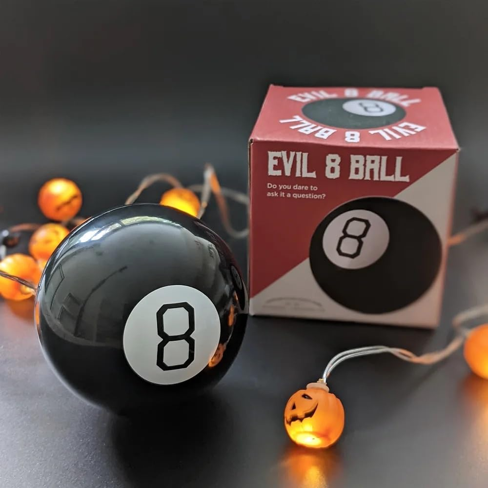Evil 8 Ball – Lustige magische Entscheidungskugel mit gnadenlos ehrlichen Antworten