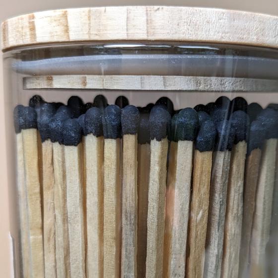 Kerzenpflege-Set – Komplettes Zubehörset mit Kerzenlöscher, Dochtschere und langen Streichhölzern