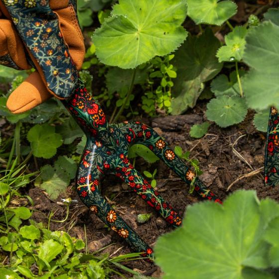 Coffret de jardinage William Morris Blackthorn – Truelle et fourche à main