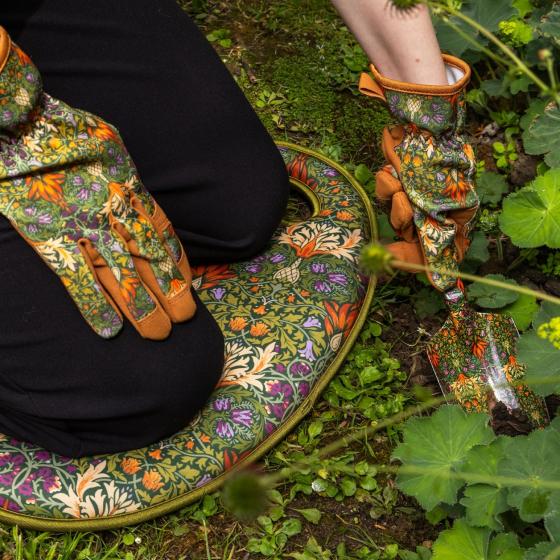 Garten-Kniekissen William Morris Snakeshead  – Memory-Schaum Komfortkissen