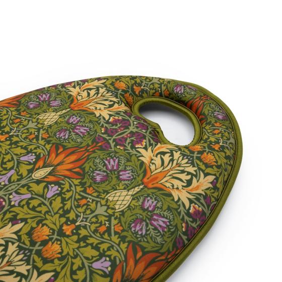 Genouillère de jardin William Morris Snakeshead – Coussin en mousse à mémoire de forme