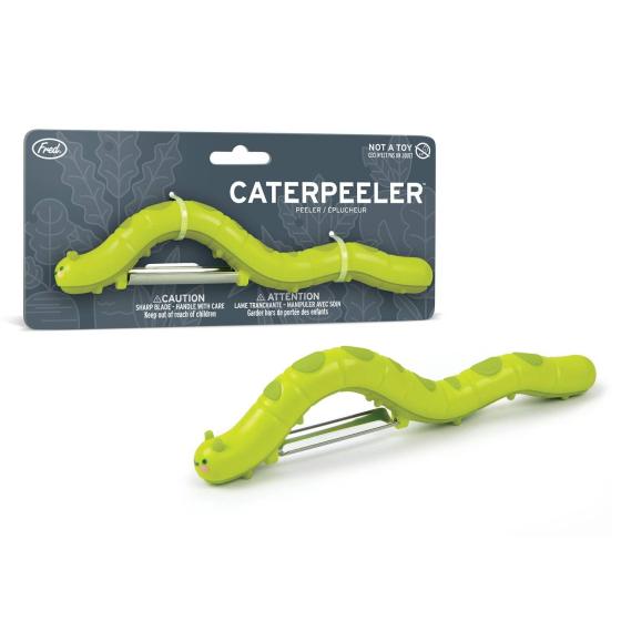 Sparschäler in Raupenform - Fred Caterpeeler