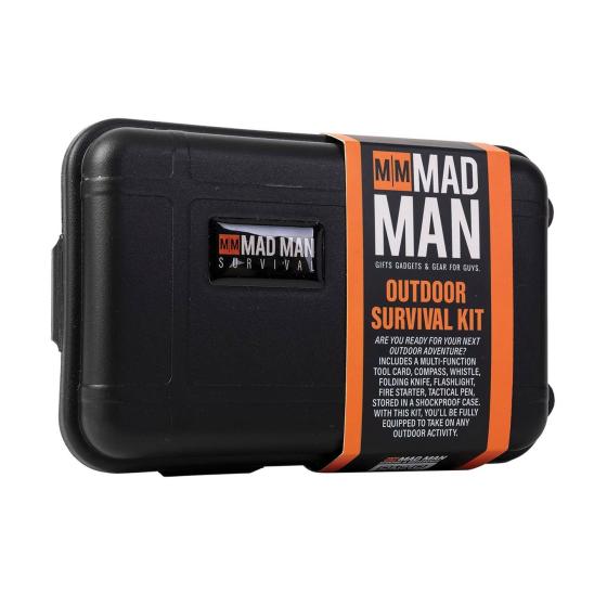Mad Man Outdoor – 8-teiliges Survival-Kit