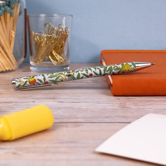 Stylo à bille décoratif en coffret cadeau – Plusieurs motifs disponibles
