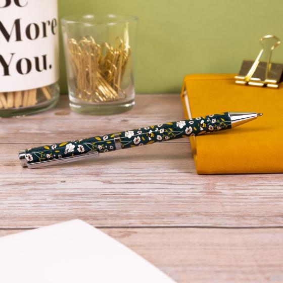 Stylo à bille décoratif en coffret cadeau – Plusieurs motifs disponibles