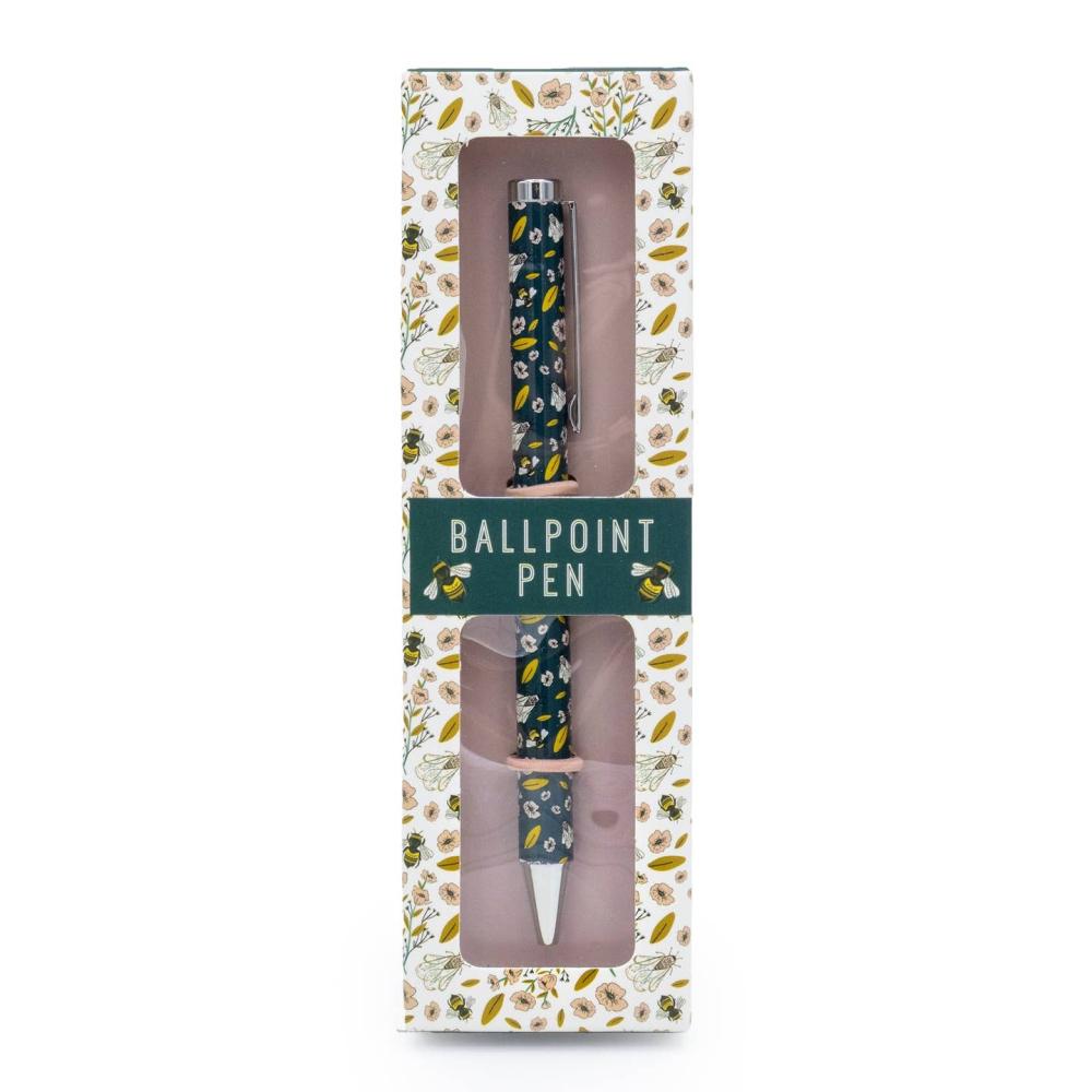 Stylo à bille décoratif en coffret cadeau – Plusieurs motifs disponibles