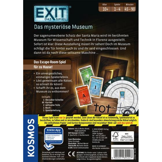 Exit - Das Spiel - Das mysteriöse Museum