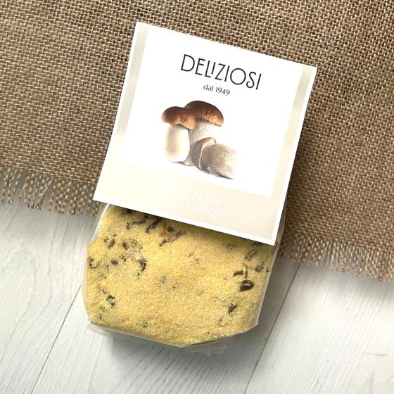 Polenta ai Funghi Porcini Deliziosi