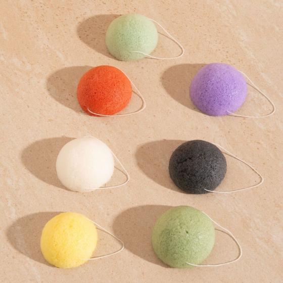 Natürlicher Konjac-Schwamm lose – Gesichtsreinigung – Chamarelle