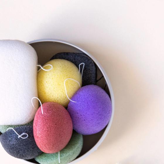 Natürlicher Konjac-Schwamm lose – Gesichtsreinigung – Chamarelle