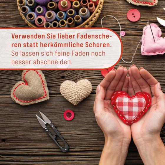 4er-Set Fadenscheren aus Edelstahl – Garten, Nähen & Kreativarbeiten