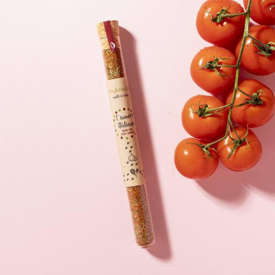 L’Amour italien – Mélange d’herbes & épices italiennes – Éprouvette 14 g – mykraut