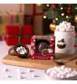 Bombe au chocolat chaud de Noël