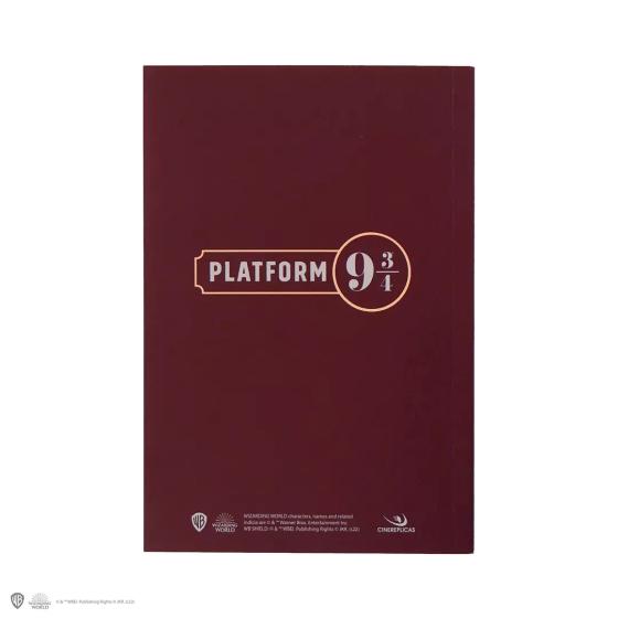 Carnet souple - Platform 9 ¾ - Poudlard Express - Harry Potter